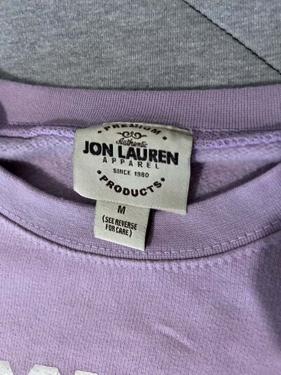 Adirondacks New York Lavender Crewneck Sweatshirt - Picture 2 of 3
